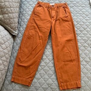 Everlane Barrel leg Canvas Pants